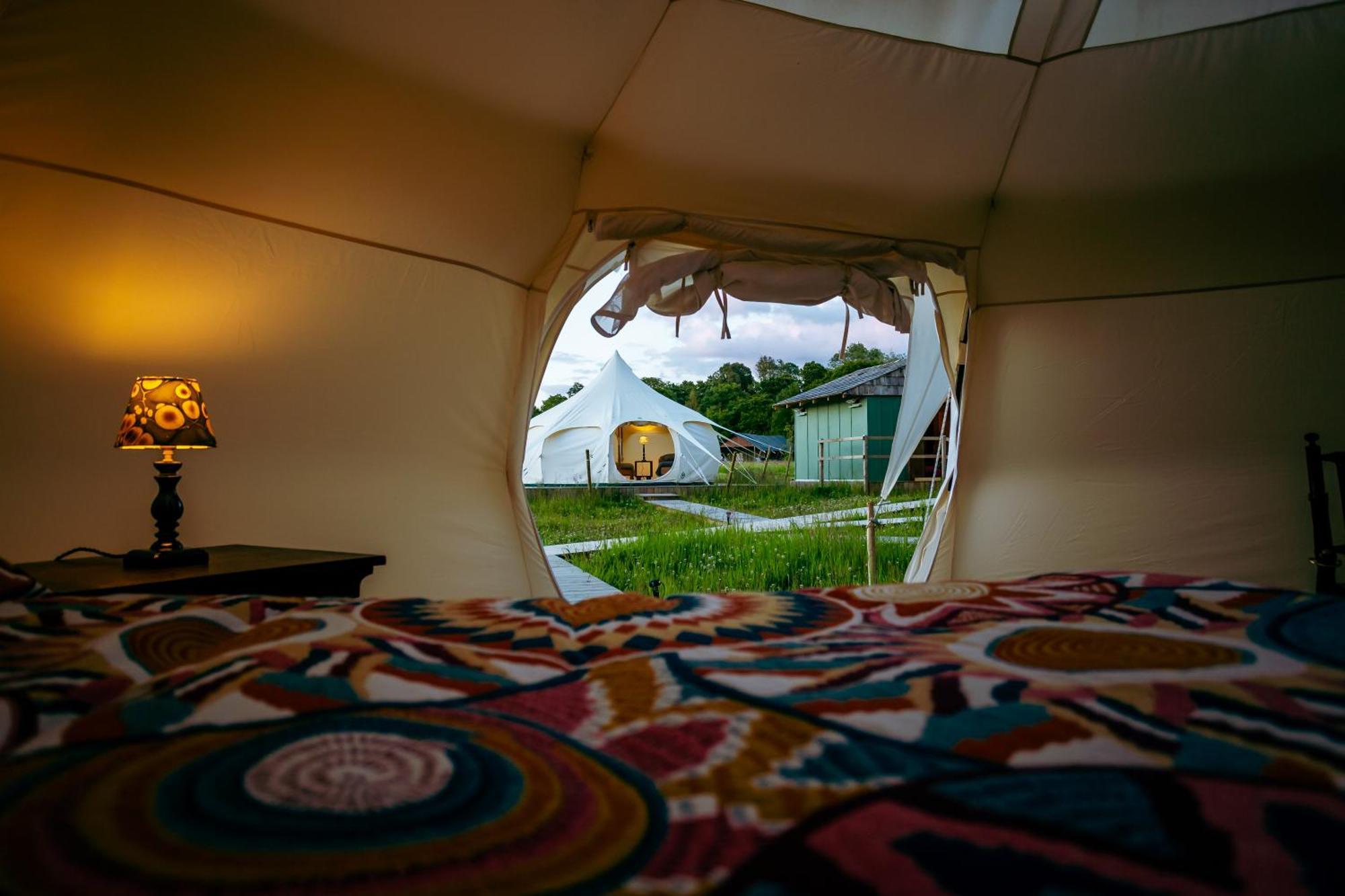 Luxury Glamping Retreat In Battle Villa Exterior foto