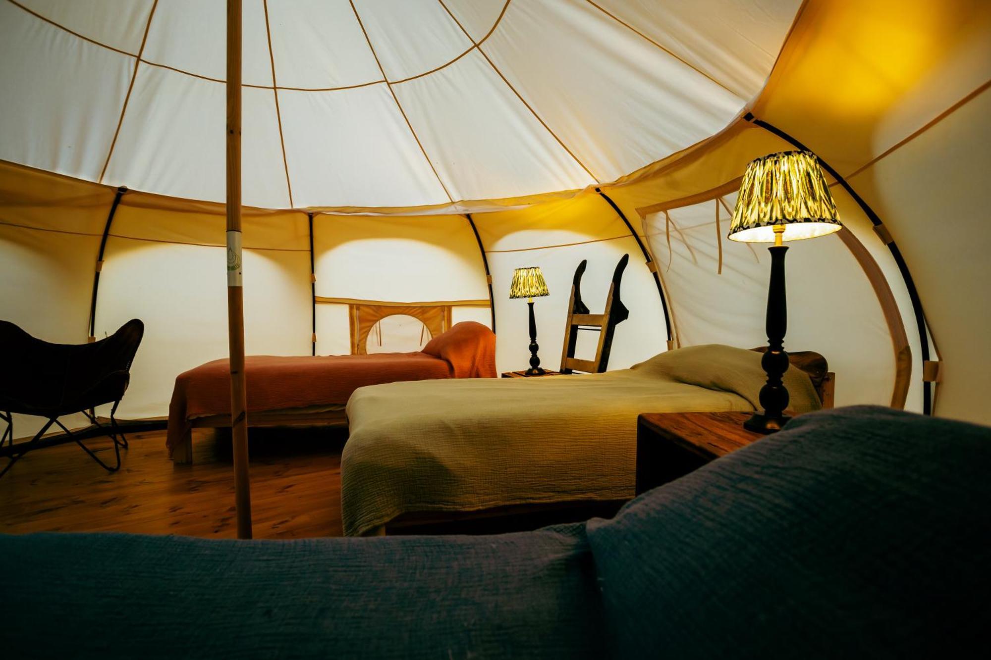 Luxury Glamping Retreat In Battle Villa Exterior foto