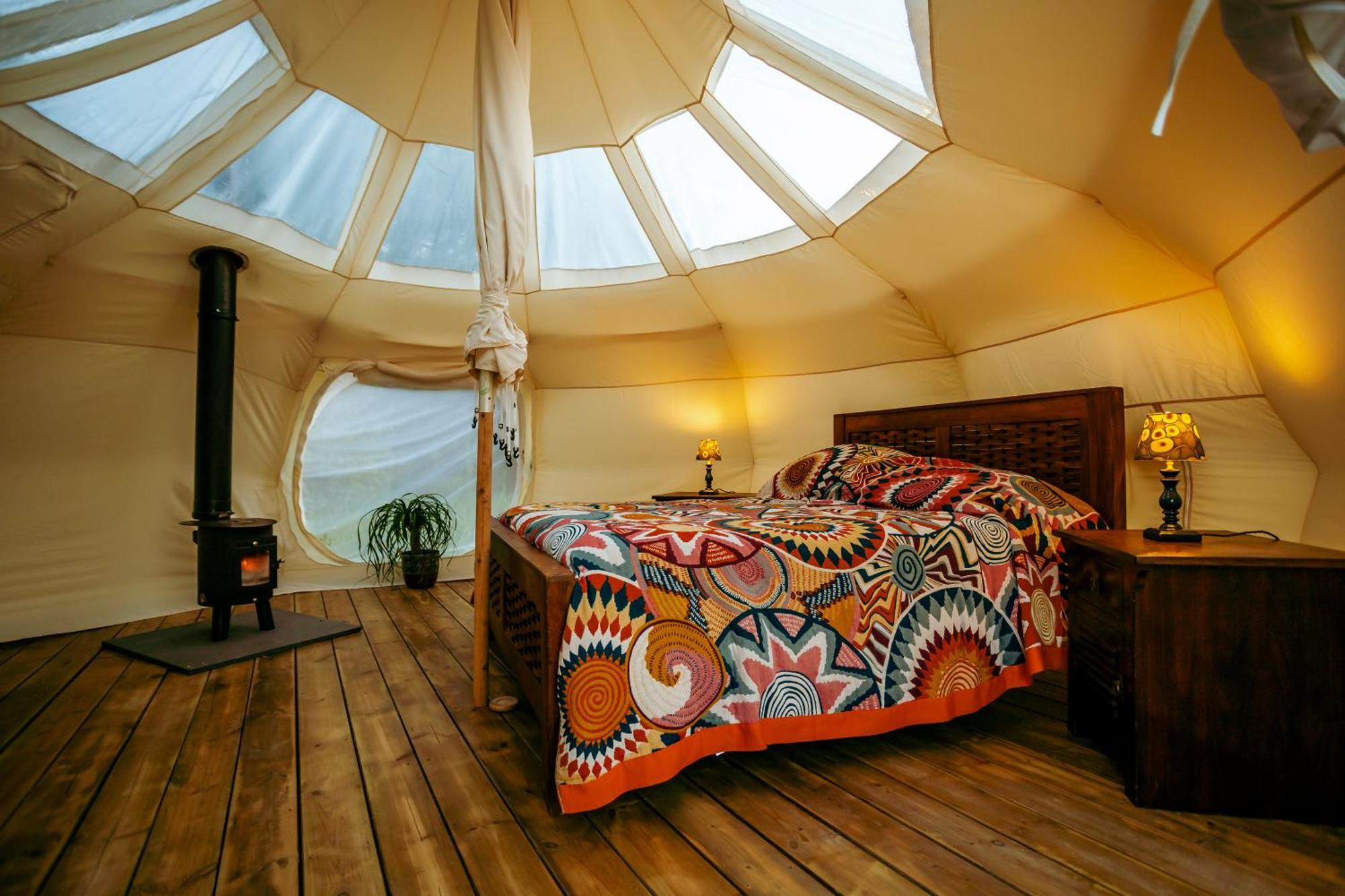 Luxury Glamping Retreat In Battle Villa Exterior foto