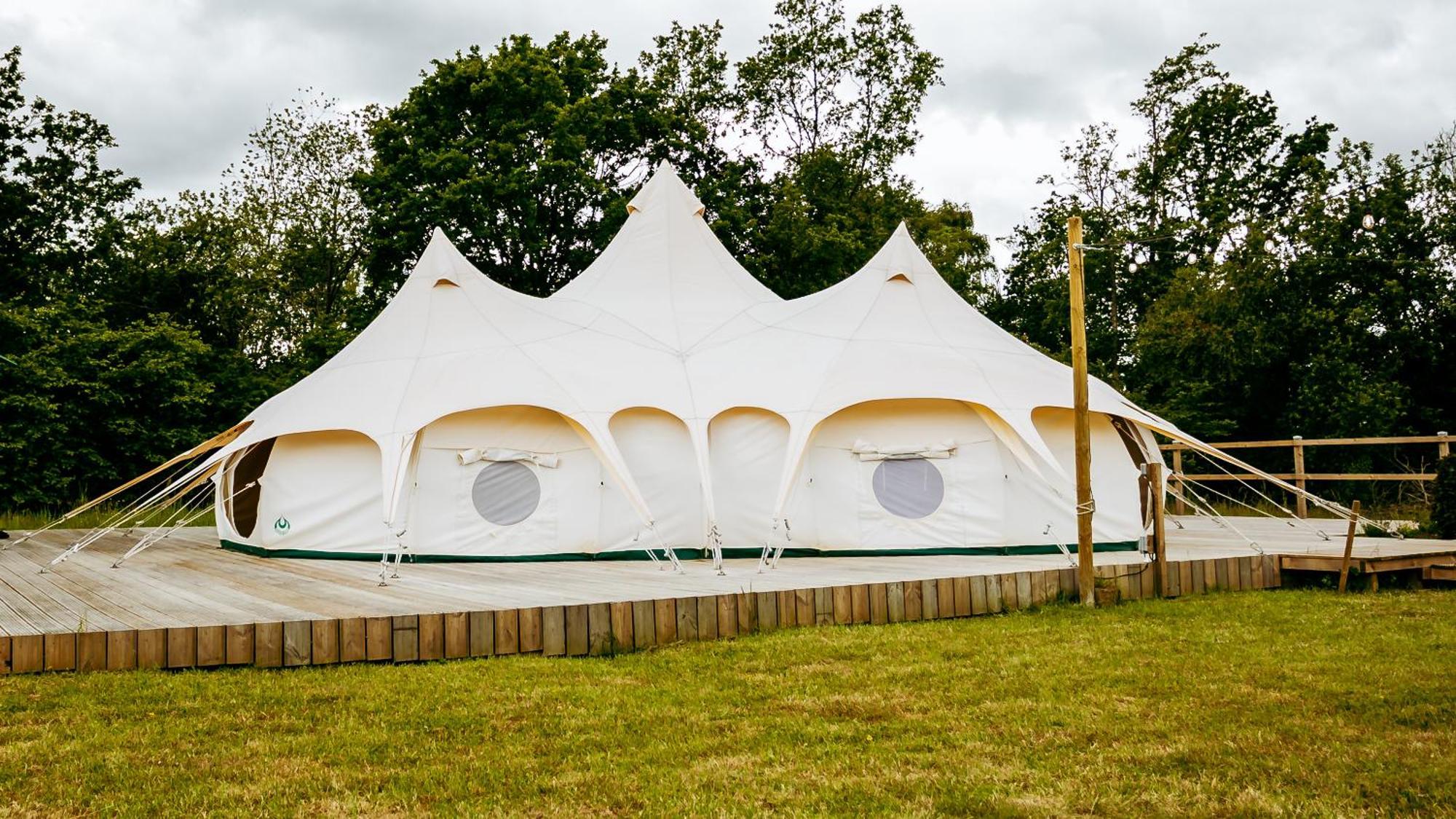 Luxury Glamping Retreat In Battle Villa Exterior foto