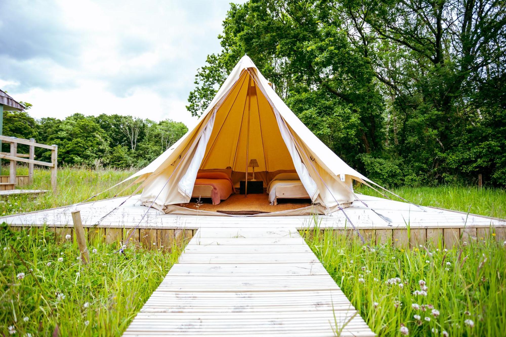 Luxury Glamping Retreat In Battle Villa Exterior foto