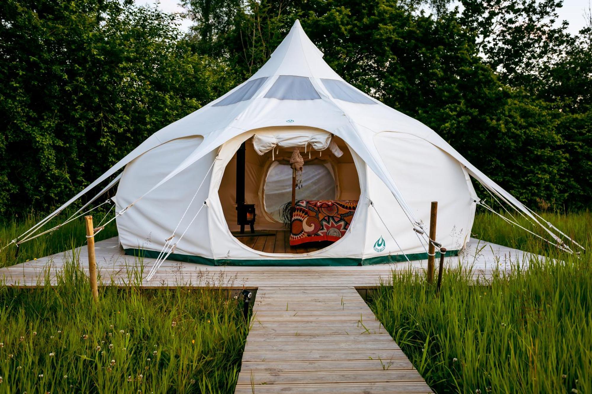 Luxury Glamping Retreat In Battle Villa Exterior foto