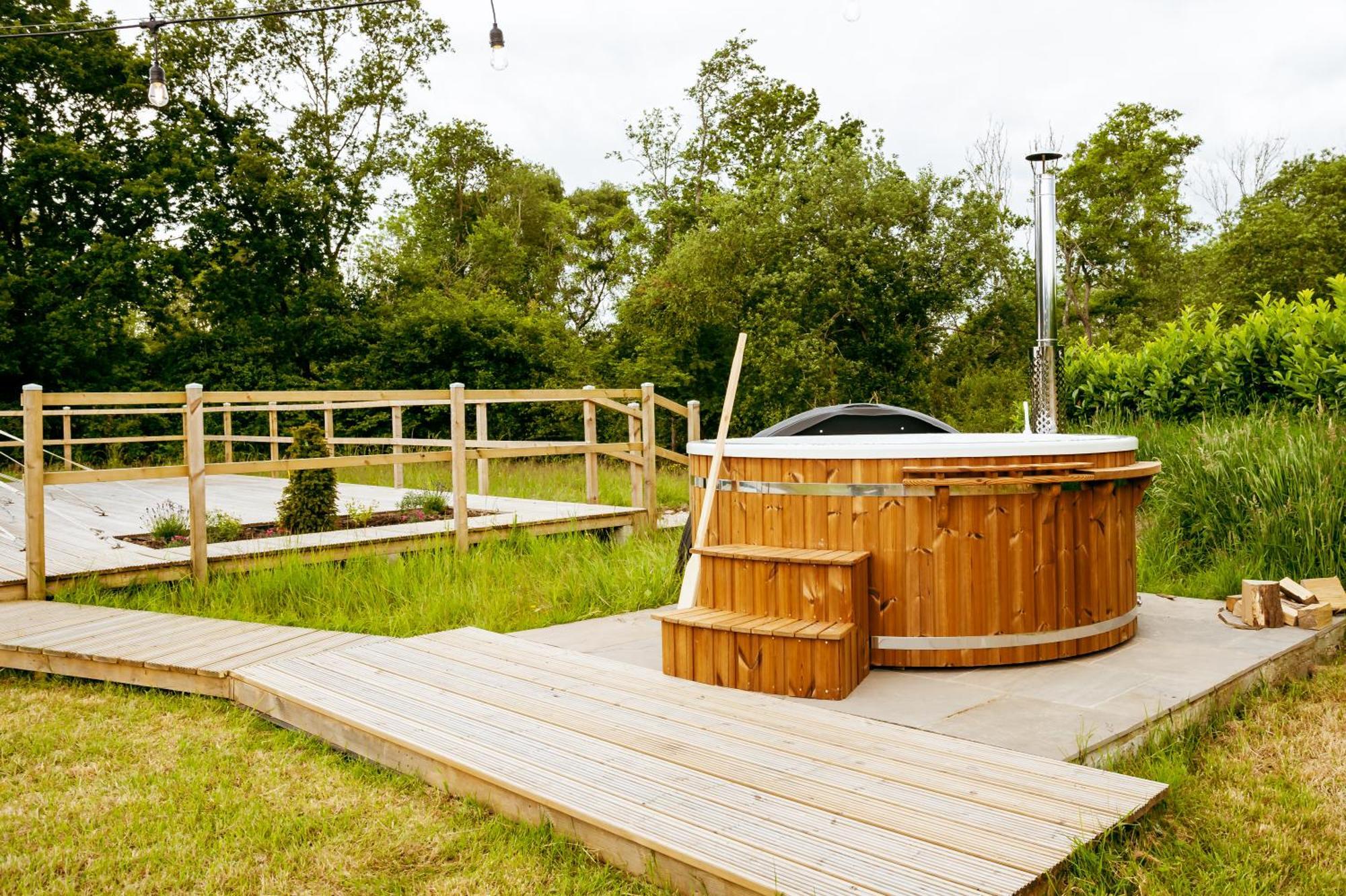 Luxury Glamping Retreat In Battle Villa Exterior foto
